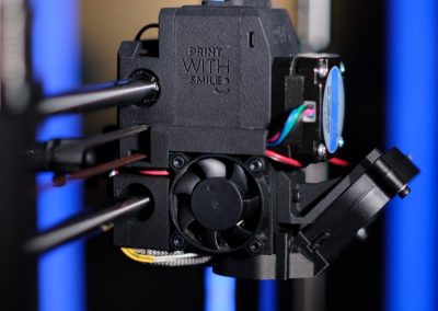 PWS 3D tiskárna - tisková hlava